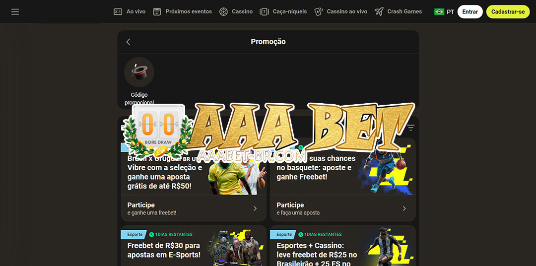 aaa bet Bônus